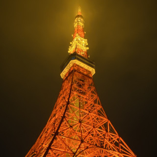 会場に入る前に見えた東京タワー。