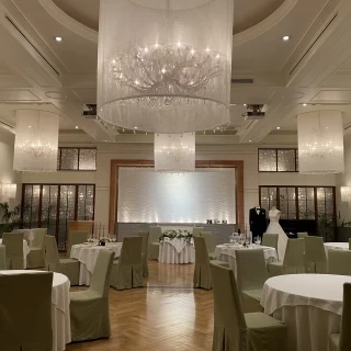 地下一階の披露宴会場。