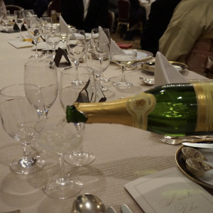 乾杯用シャンパン|595945さんのリーガロイヤルホテル東京の写真(2053445)