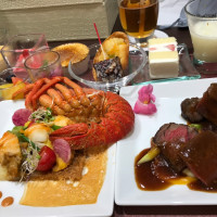 披露宴後の新郎新婦用の料理。