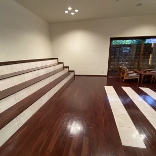 チャペル手前