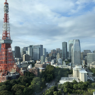 披露宴会場からの景色。