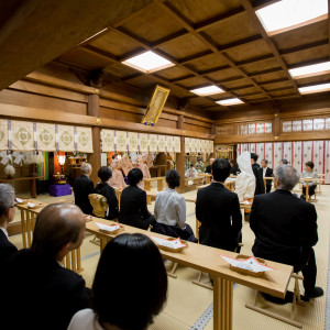 親族席|596274さんの大國魂神社 結婚式場の写真(1426897)