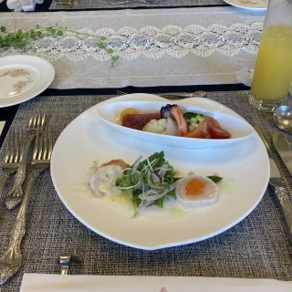 試食で頂いた前菜