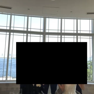 海の見える披露宴会場