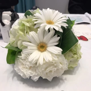 テーブル花
