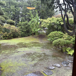日本館からの中庭|596657さんの旧松本邸(西日本工業倶楽部)の写真(1833851)