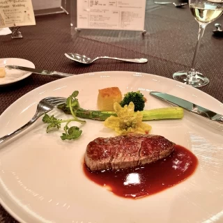 見学の際の料理