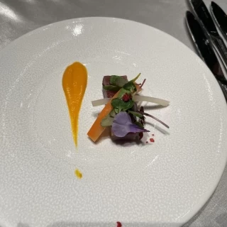 コース料理です