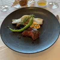 メインの肉料理