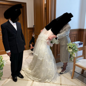 チャペルの入場口です|596776さんの小さな結婚式 表参道店の写真(1477042)