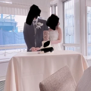 ガラス張りで綺麗でした|596776さんの小さな結婚式 表参道店の写真(1477040)