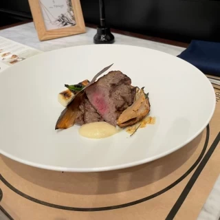 試食会のお肉