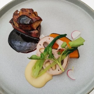 メインお料理。ゲストも満足してくれていました。