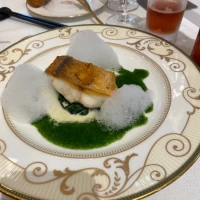 甘鯛の青のりソース