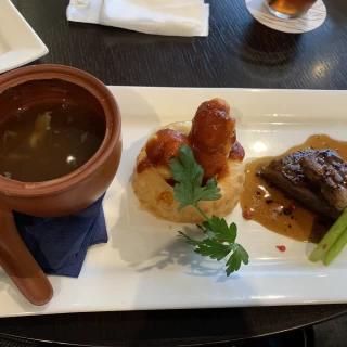 コース別に試食を出していだけたのでイメージしやすかったです