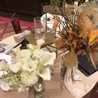 テーブル装花例その2