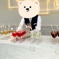 チャペルの外のロビー