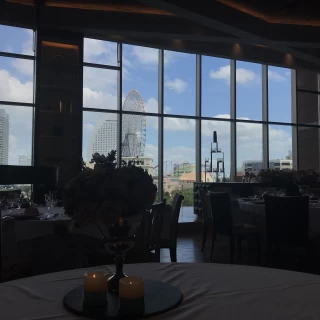 会場からの景色