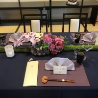神館のコーディネート例
