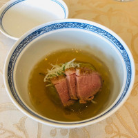 茄子の料理
椿山荘で有名