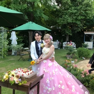 ケーキ入刀