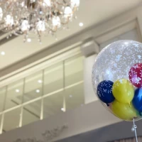 キャンドルサービスの風船がかわいい！