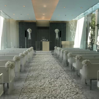 ホワイトハウス挙式会場です。