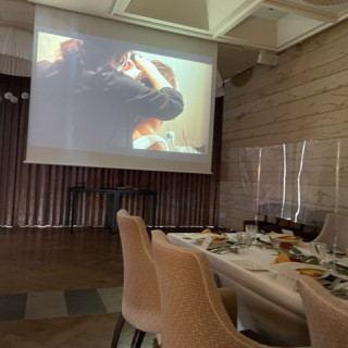 スクリーンが映えます