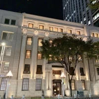夜になってからの会場