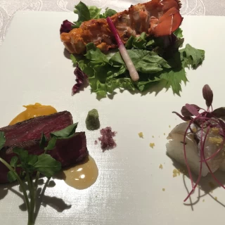 メインの盛り合わせ