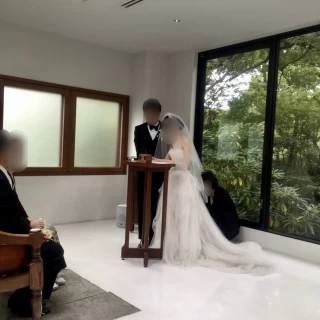 結婚証明書の署名