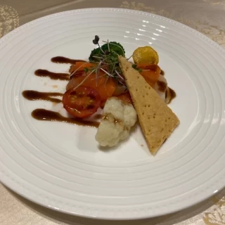 メインの肉料理