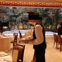 ガーデンも広々した入口なので、行き来しやすいです。