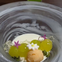 デザート。メロン味