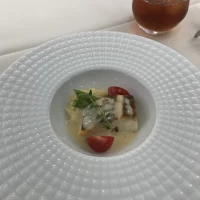 スズキのソテーです。