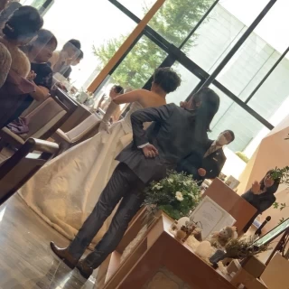 ガラスばりもステキ。
