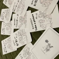 テーブルラウンジで使用したポーズカード