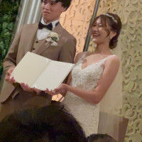 結婚証明書披露