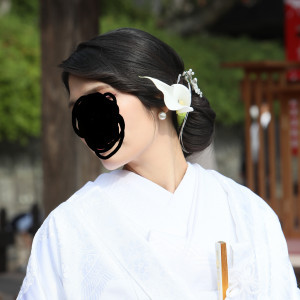 新婦髪型|598243さんの北野天満神社 北野祝言の写真(1687817)