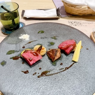 フェアで食べたヒレ肉の料理です。