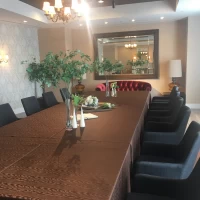 少人数用の会食会場です。モダンでオシャレなお部屋でした。