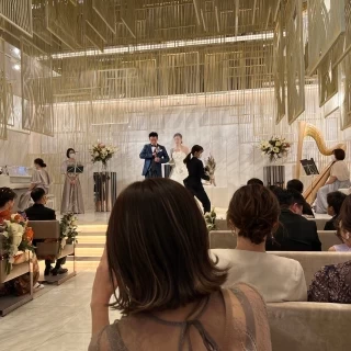 ジャンパーゴールドをベースにした挙式会場