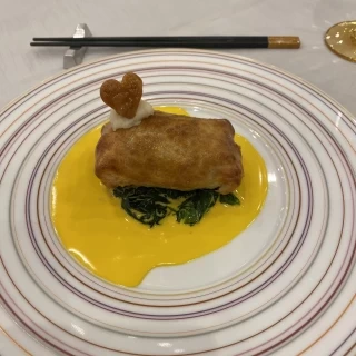 お魚のパイ。しそも入っていて美味しかったです