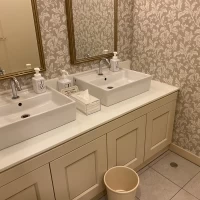 洗面台も綺麗でした