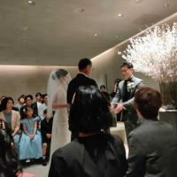 新郎側、新婦側それぞれのゲストが向き合う座席の配置です。