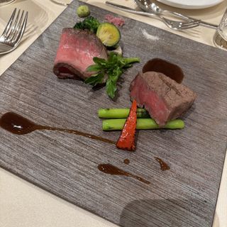 肉ヒレとサーロインで常陸牛だった激ウマ
