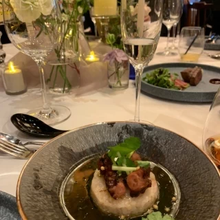 お料理は特に好評でした。