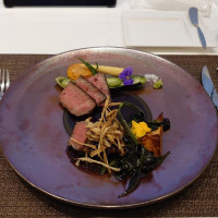 試食のお肉