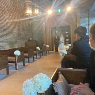 新郎新婦入場